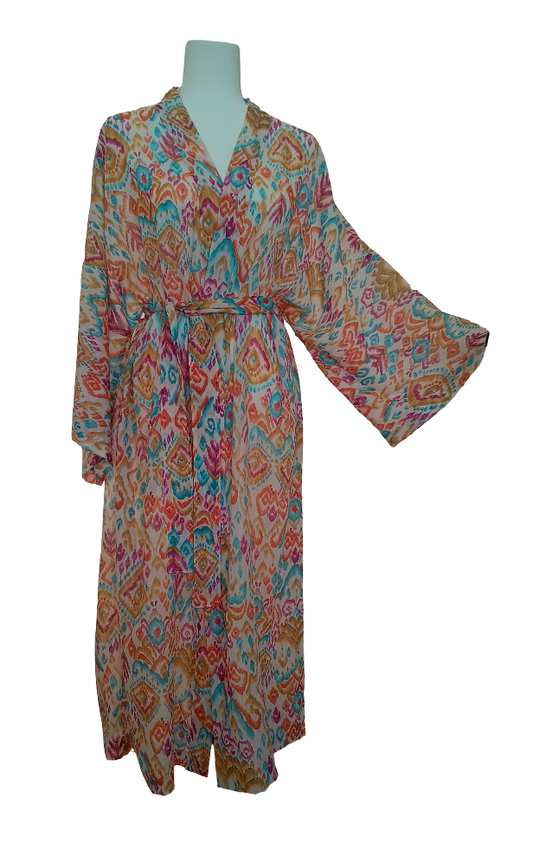 K Ikat Imprimée